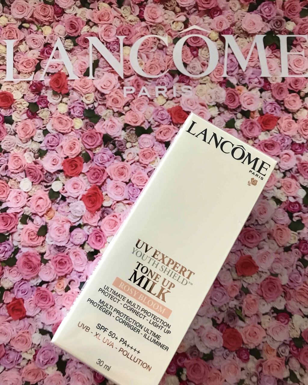 UV エクスペール トーン アップ ローズ/LANCOME/日焼け止め・UVケアを使ったクチコミ（1枚目）