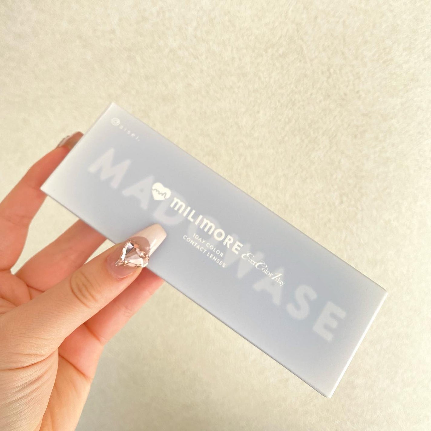 エバーカラーワンデーミリモア/エバーカラー/ワンデー(1DAY)カラコンを使ったクチコミ(2枚目)