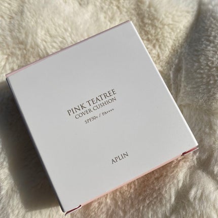 ピンクティーツリーカバークッション/APLIN/クッションファンデーションを使ったクチコミ(9枚目)