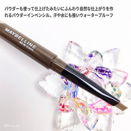 ファッションブロウ パウダーインペンシル N/MAYBELLINE NEW YORK/アイブロウペンシルを使ったクチコミ(2枚目)