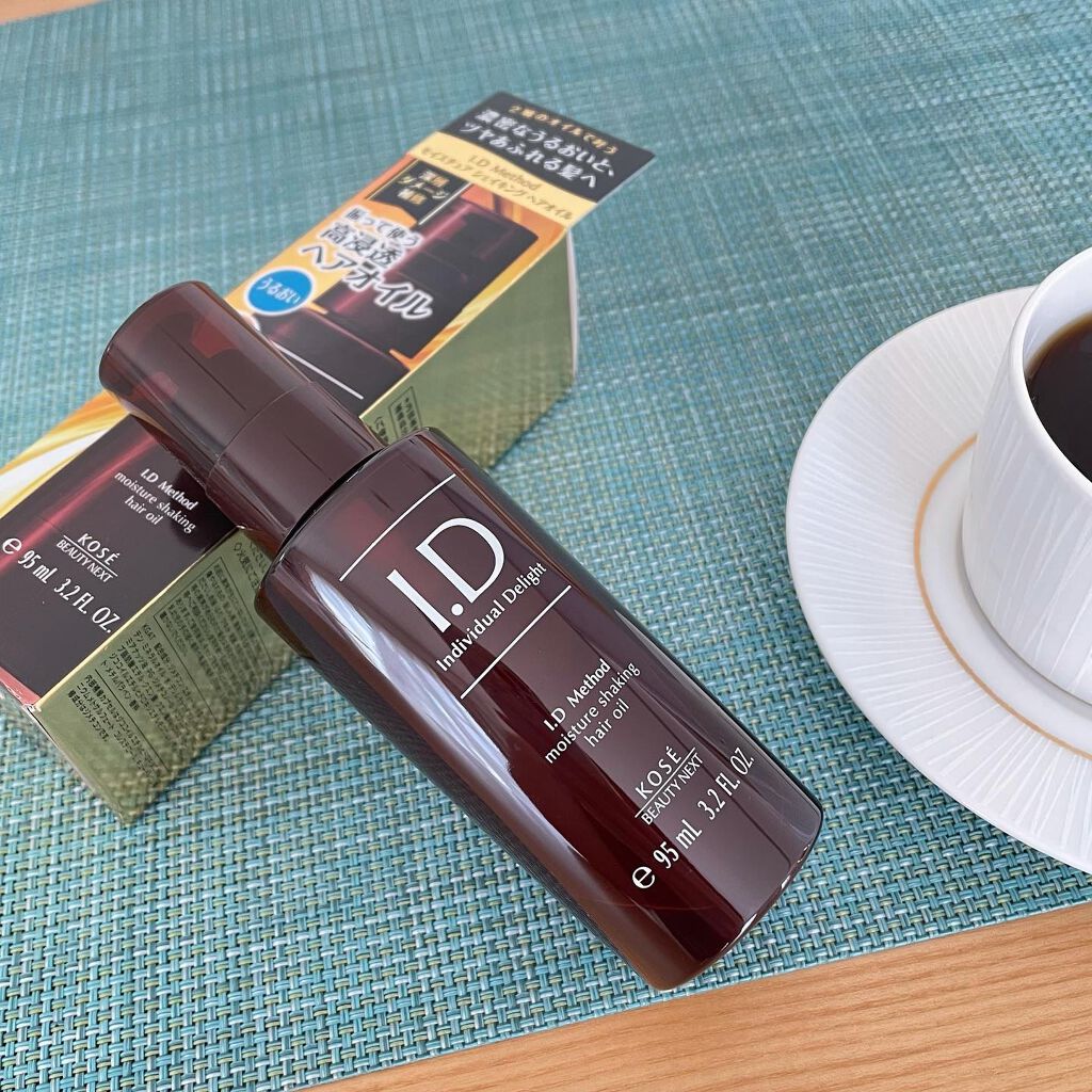  I．D メソッド モイスチュア シェイキング ヘアオイル/コーセー ビューティー ネクスト/ヘアオイルを使ったクチコミ（1枚目）