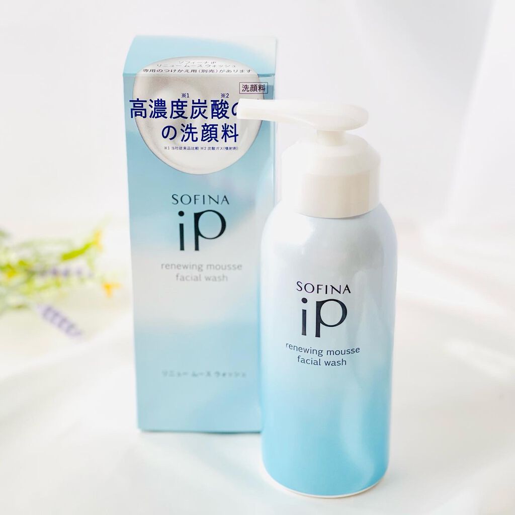 ソフィーナ iP リニュー ムース ウォッシュ/SOFINA iP/泡洗顔を使ったクチコミ（1枚目）