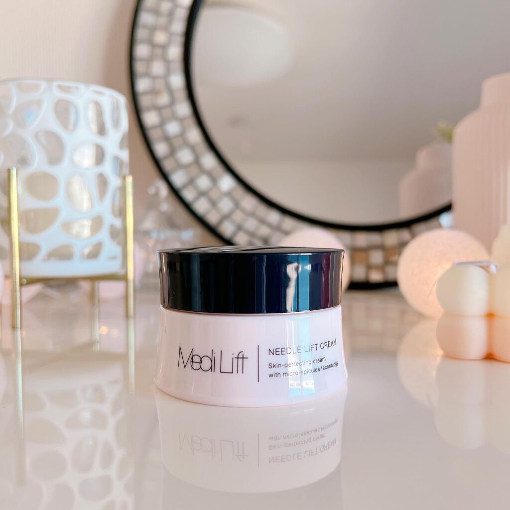 メディリフト ニードルリフトクリーム/YA-MAN TOKYO JAPAN/フェイスクリームを使ったクチコミ(2枚目)