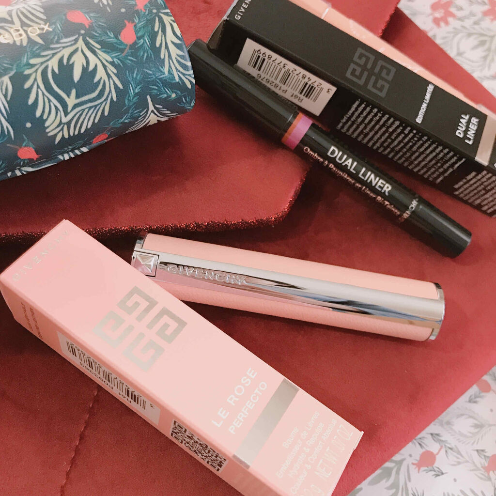 ローズ・パーフェクト No.201 タイムレス・ピンク/GIVENCHY/口紅を使ったクチコミ（2枚目）