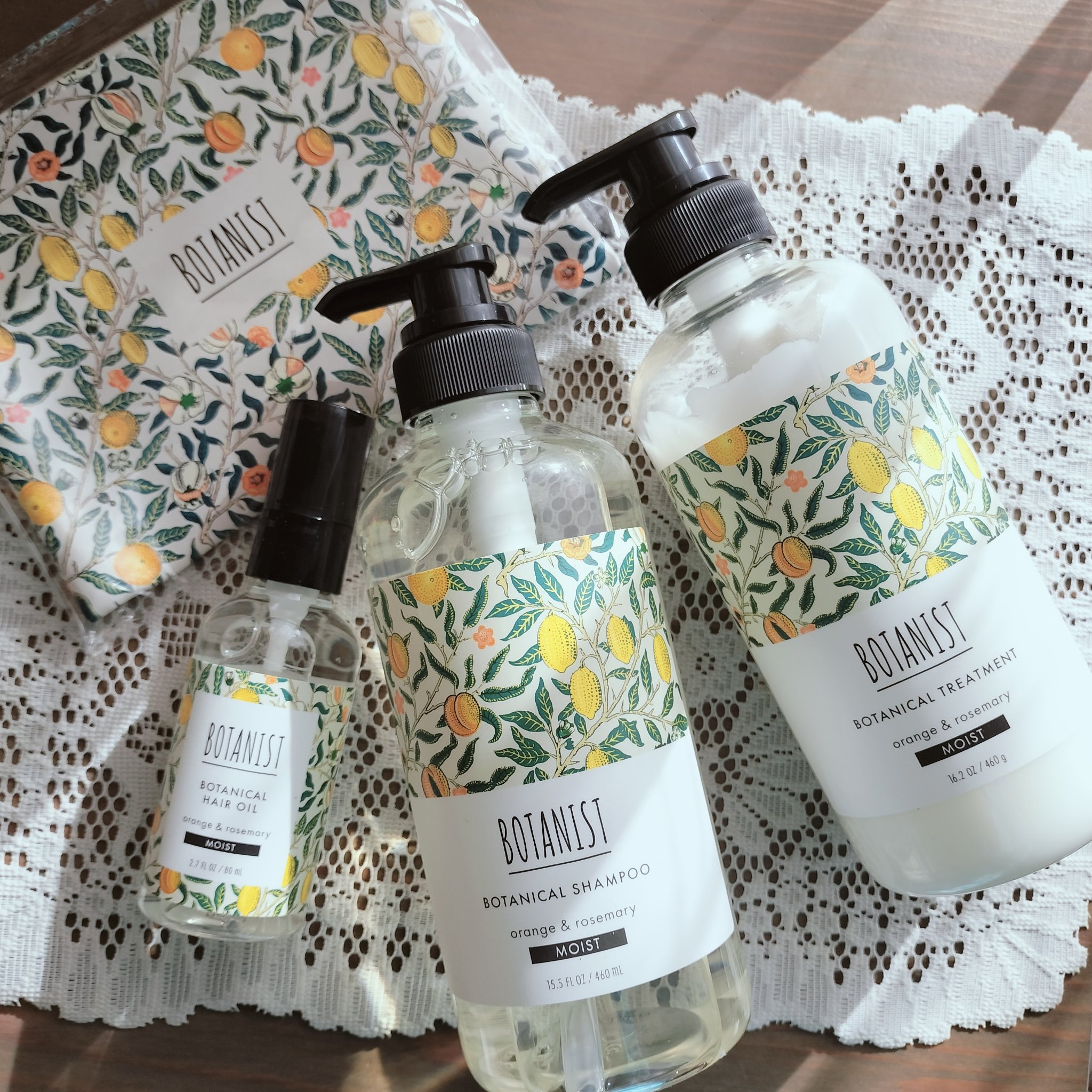 ボタニカルシャンプー／トリートメント(モイスト) /BOTANIST/シャンプー・コンディショナーを使ったクチコミ（1枚目）