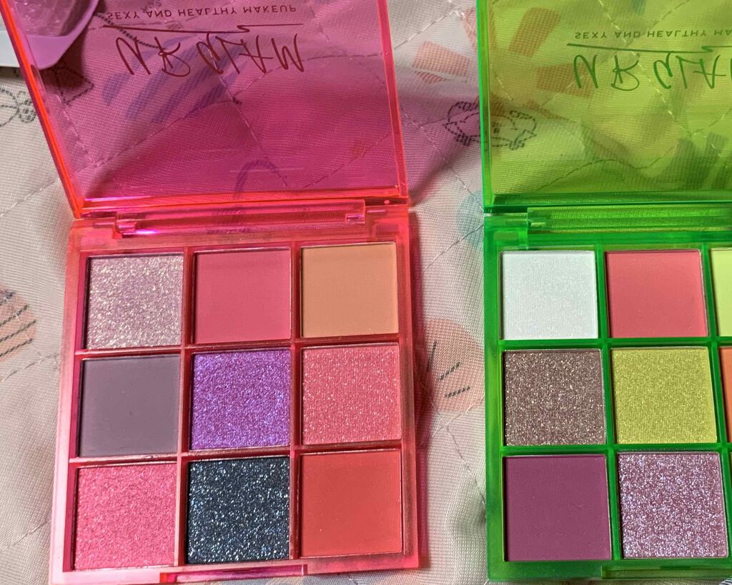 UR GLAM　BLOOMING EYE COLOR PALETTE/U R GLAM/アイシャドウパレットを使ったクチコミ（2枚目）