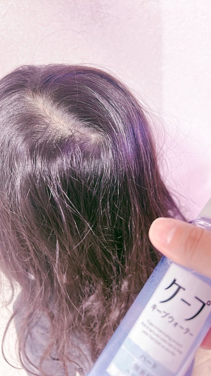 ケープ キープウォーター ハード <無香料>/ケープ/ヘアスプレーを使ったクチコミ(4枚目)