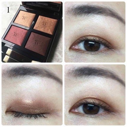 アイ カラー クォード/TOM FORD BEAUTY/アイシャドウパレットを使ったクチコミ(5枚目)