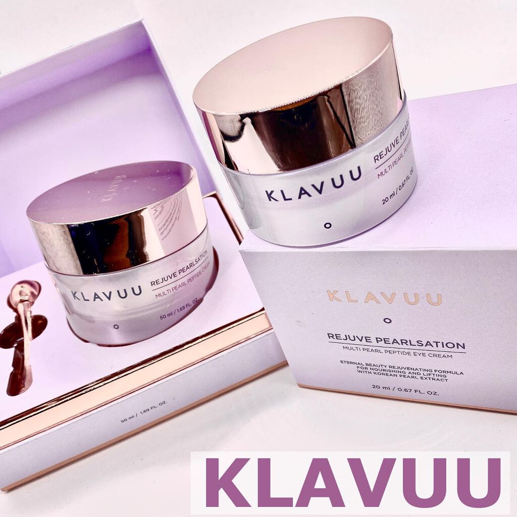 レジュブパールセーションマルチペプチドクリーム/KLAVUU/フェイスクリームを使ったクチコミ(1枚目)