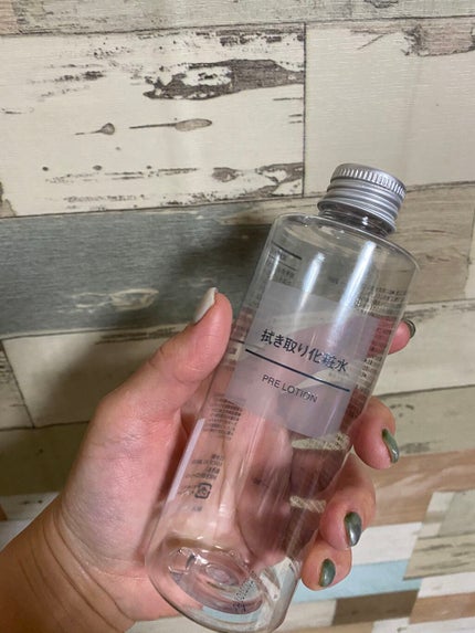 ふき取り化粧水/無印良品/拭き取り化粧水を使ったクチコミ(1枚目)