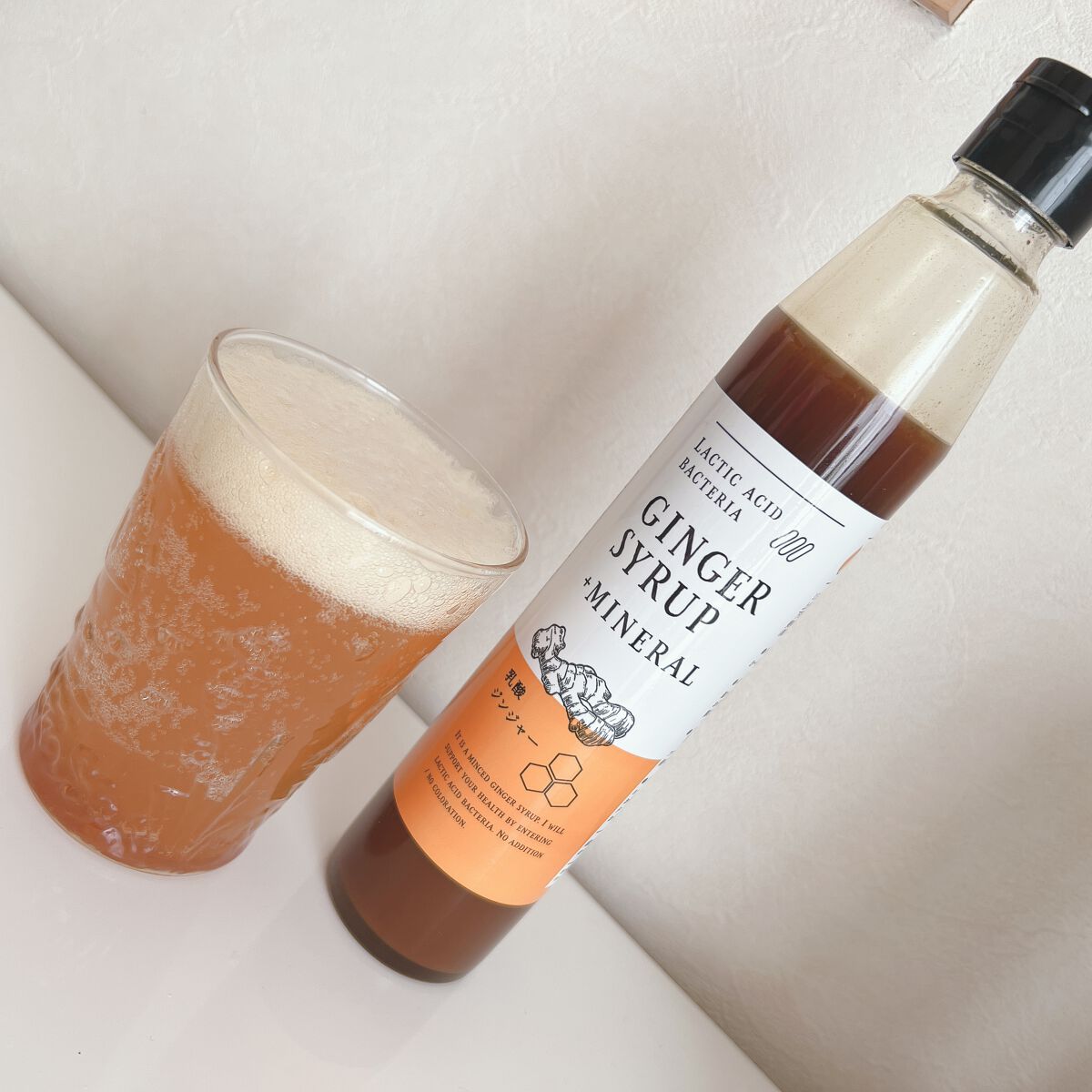 生姜シロップ 乳酸ジンジャー 10ｍL×15包/乳酸ジンジャー/乳酸菌飲料を使ったクチコミ（3枚目）
