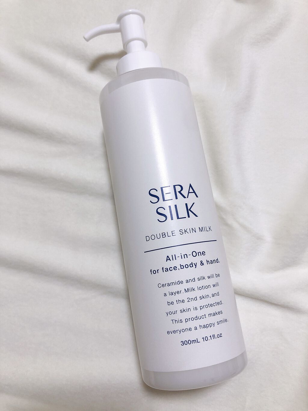 ダブルスキンミルク/セラシルク /ボディミルクを使ったクチコミ（2枚目）