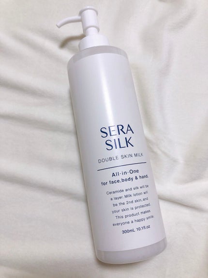 ダブルスキンミルク/セラシルク /ボディミルクを使ったクチコミ(2枚目)