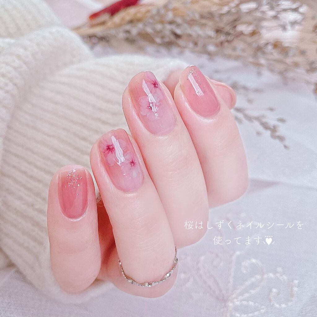カラークラブ|Forsytheの口コミ - 桜ネイル解禁しました🌸 春 カラークラブ|Forsytheの口コミ - 桜ネイル解禁しました🌸 春