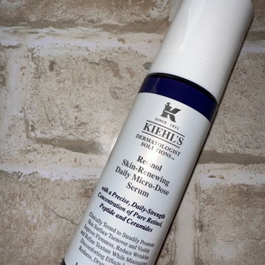 Kiehl's
DS RTN リニューイング セラム

リピート2本目のキールズのレチノール美容液です🩵

1本目は一番小さいサイズを週1〜使用して
だんだんと肌が慣れてきたのを確認してから週3〜
に頻