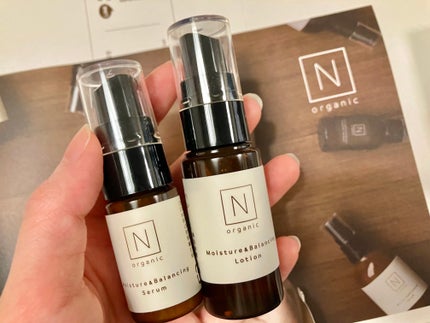 モイスチュア&バランシング トライアルキット/N organic/トライアルキットを使ったクチコミ(1枚目)