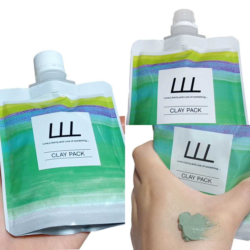 毛穴クレイパック/LLL/洗い流すパック・マスクを使ったクチコミ（3枚目）