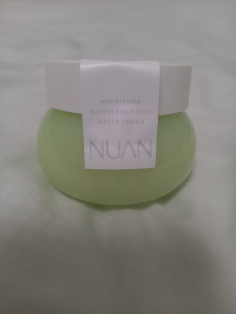 白玉もちウォータークリーム/NUAN/フェイスクリームを使ったクチコミ（3枚目）