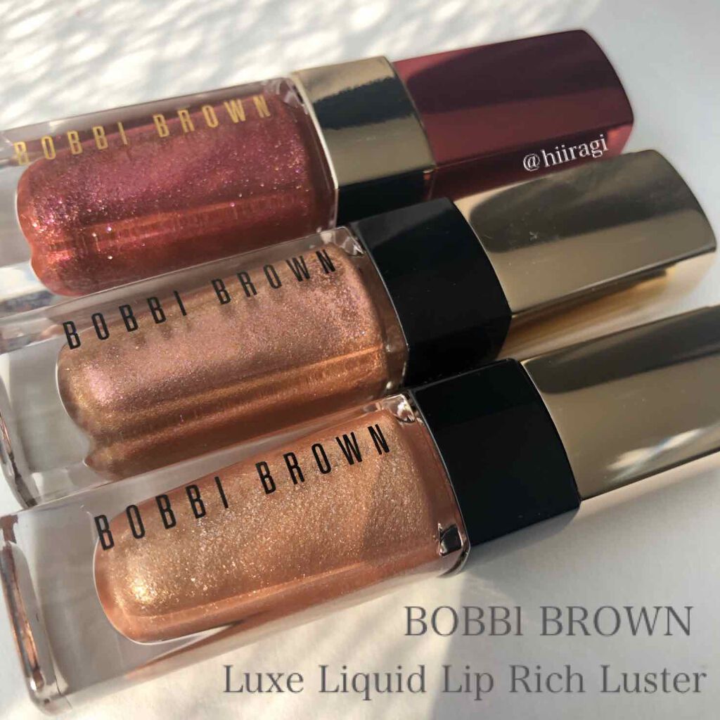 リュクス リキッド リップ リッチ ラスター/BOBBI BROWN/口紅を使ったクチコミ（1枚目）