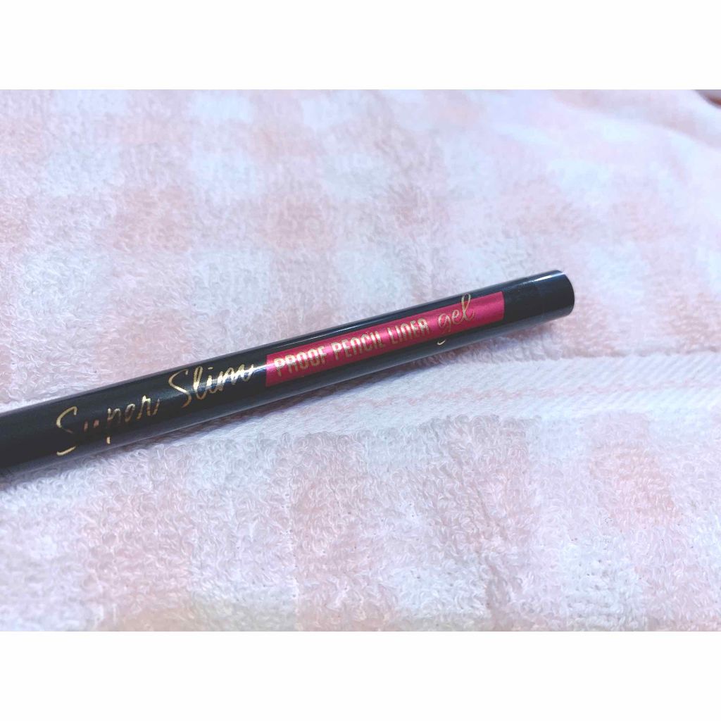 スーパースリム プルーフジェルペンシルライナー/ETUDE/ジェルアイライナーを使ったクチコミ(2枚目)