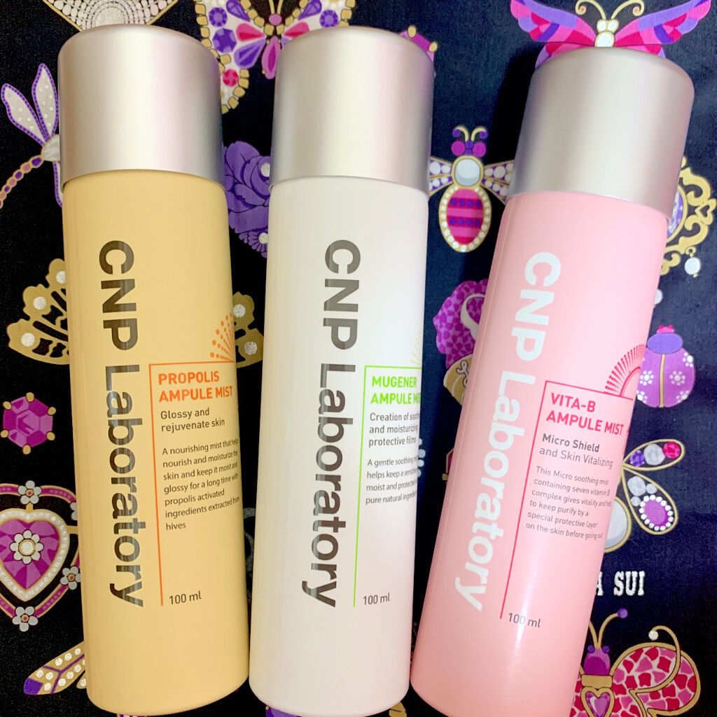 ミュージェナーカーミングアンプルミスト/CNP Laboratory/ミスト状化粧水を使ったクチコミ（1枚目）