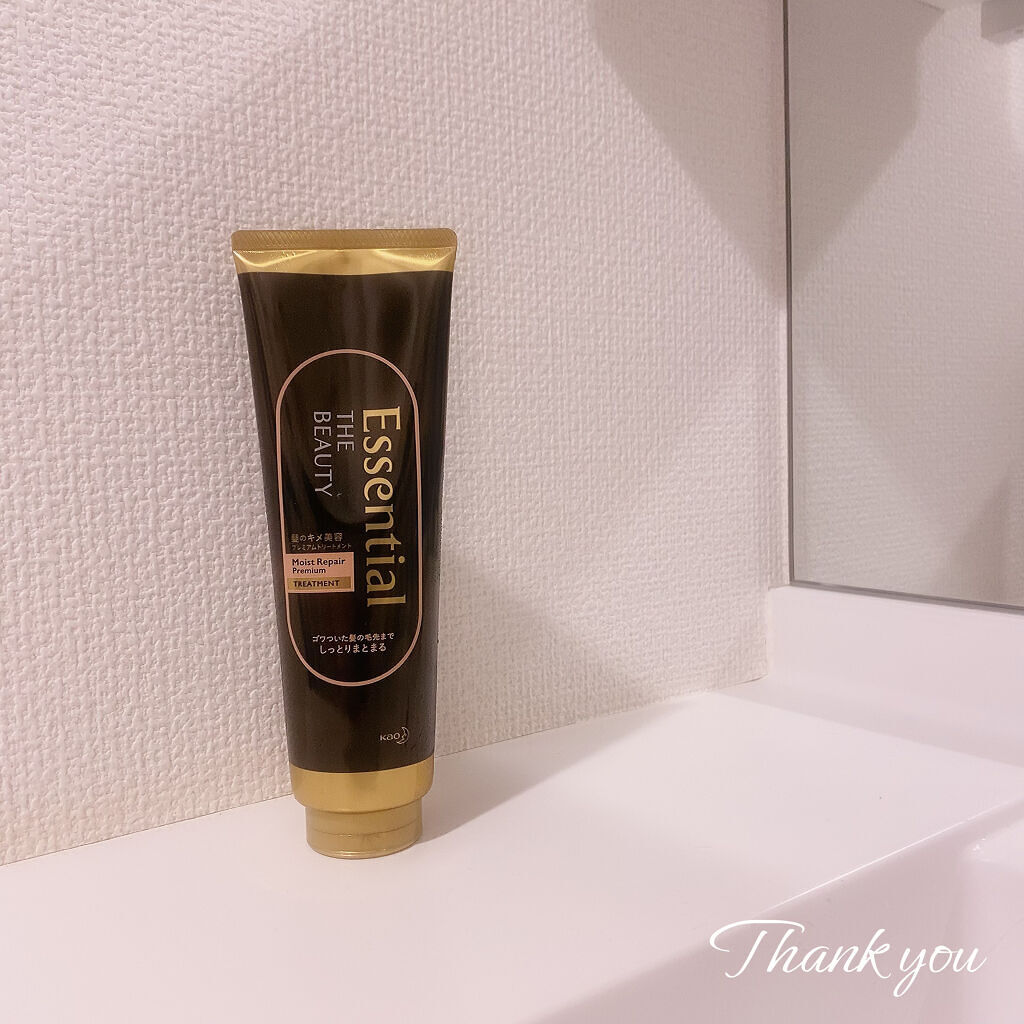 THE BEAUTY 髪のキメ美容プレミアムトリートメント＜モイストリペアプレミアム＞/エッセンシャル/洗い流すヘアトリートメントを使ったクチコミ（3枚目）