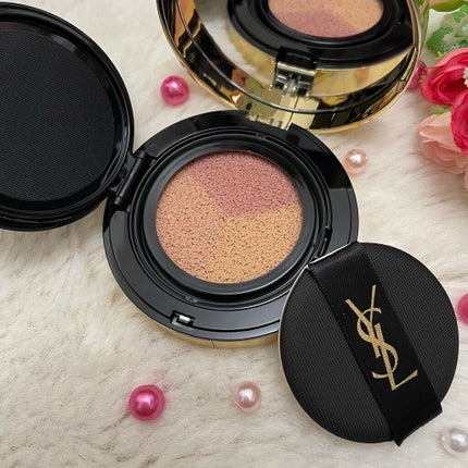 アンクル ド ポー ルクッション ゴールドラッシュ ハイライター/YVES SAINT LAURENT BEAUTE/リキッドハイライトを使ったクチコミ(3枚目)