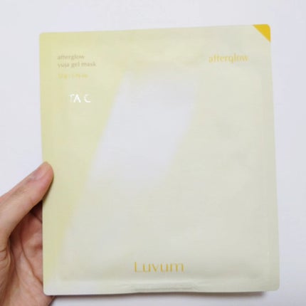 ラビューム アフターグロウ ゆずゲルマスク/Luvum/シートマスク・パックを使ったクチコミ(3枚目)
