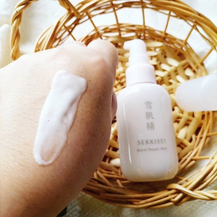 クリアウェルネス モイストリペア ミルク/雪肌精/乳液を使ったクチコミ(3枚目)