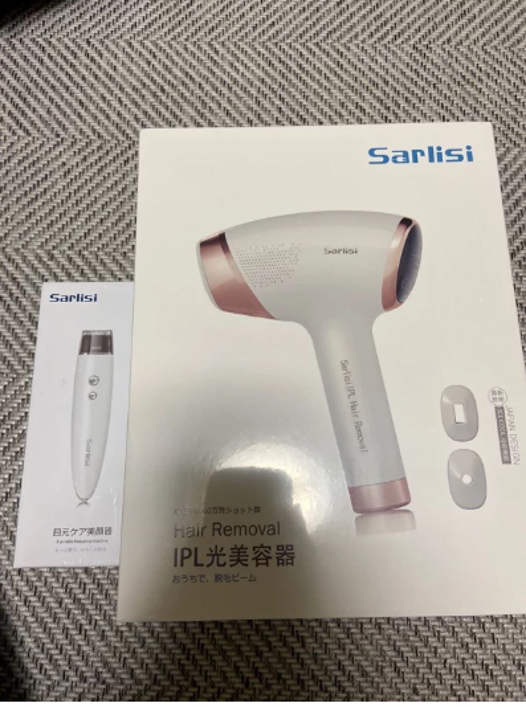 Sarlisi サファイア冷却 脱毛器 ムダ毛ケアのクチコミ「
Ｑ0010メガ割で買って、翌日で到着！

あまりの速さにビックリ＼(◎o◎)／！🌸
.....」（1枚目）