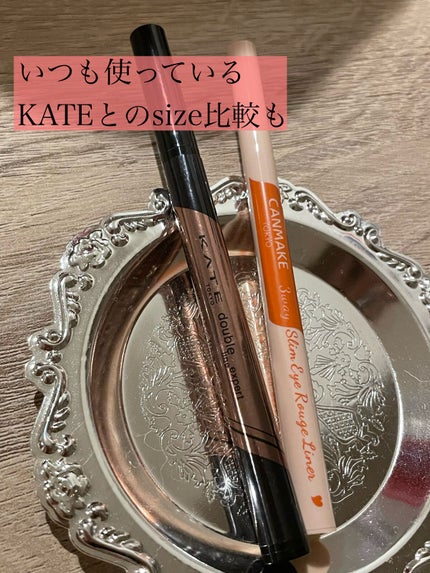 ダブルラインエキスパート/KATE/リキッドアイライナーを使ったクチコミ(3枚目)