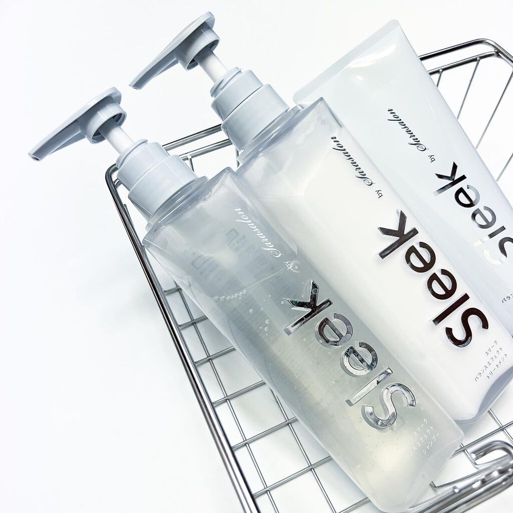 バランスエフェクトシャンプー／トリートメント/スリーク by サラサロン/市販シャンプーを使ったクチコミ（1枚目）