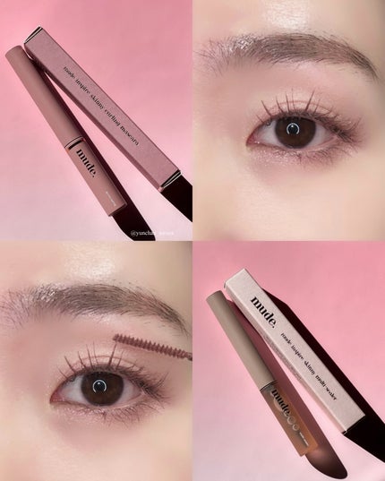 インスパイアスキニーカーリングマスカラ/mude/マスカラを使ったクチコミ(6枚目)