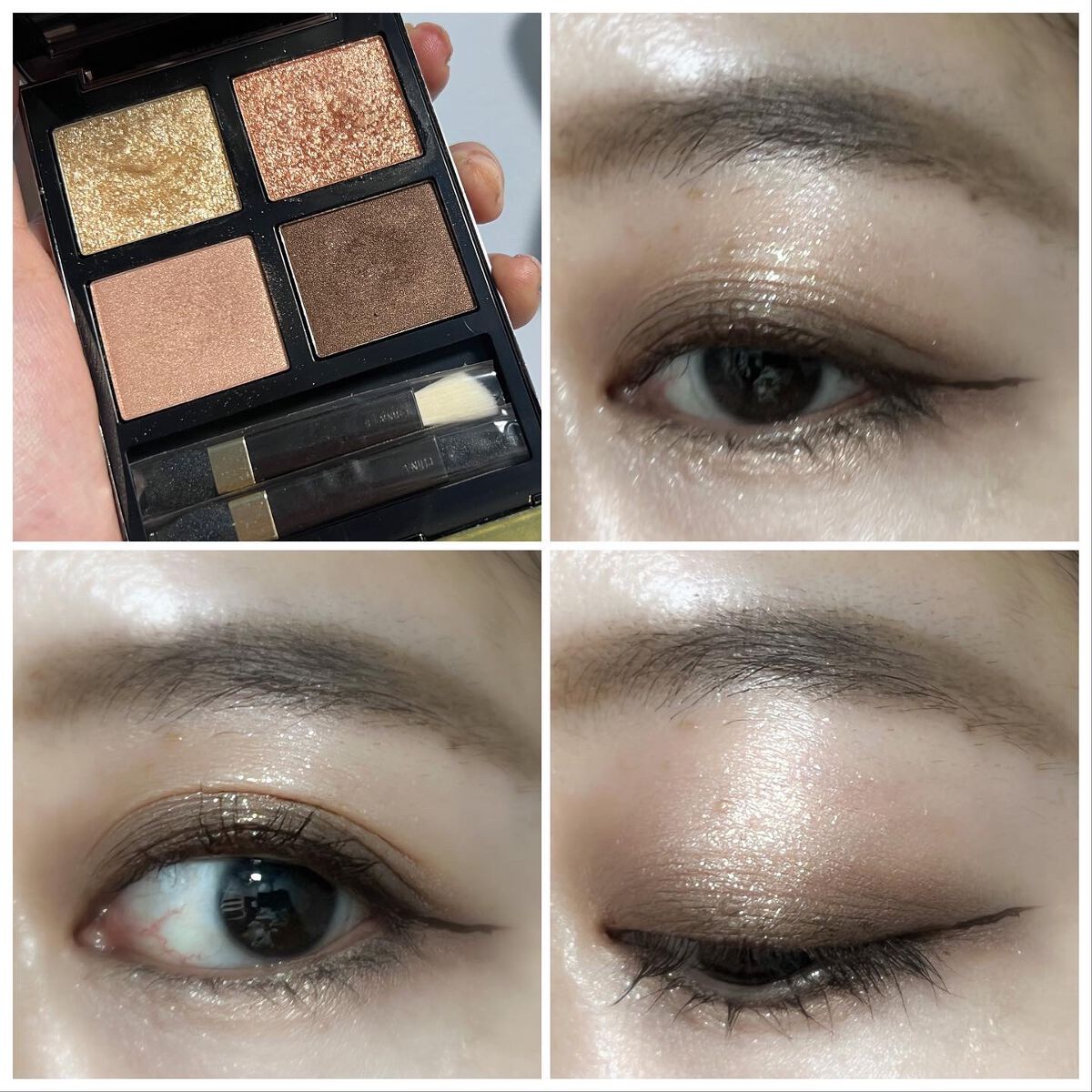 アイ カラー クォード/TOM FORD BEAUTY/アイシャドウパレットを使ったクチコミ(5枚目)
