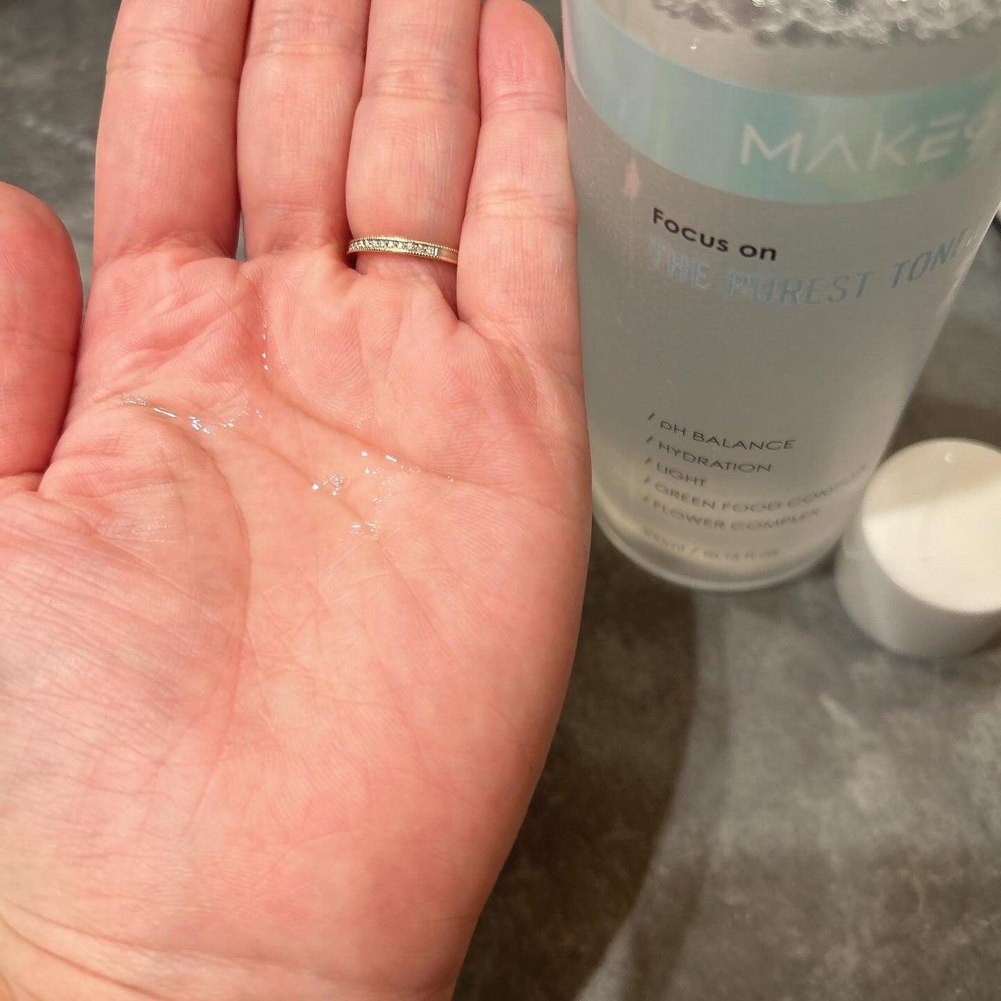 ザ・ピュアレストトナー/MAKE9/化粧水を使ったクチコミ(3枚目)
