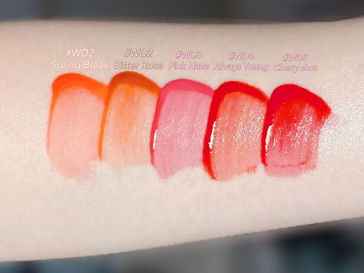 ザ ウォータリーデューティント/MERZY/リップティントを使ったクチコミ(6枚目)