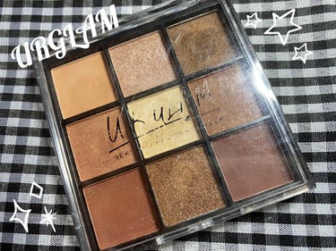 UR GLAM　BLOOMING EYE COLOR PALETTE/U R GLAM/パウダーアイシャドウを使ったクチコミ（1枚目）