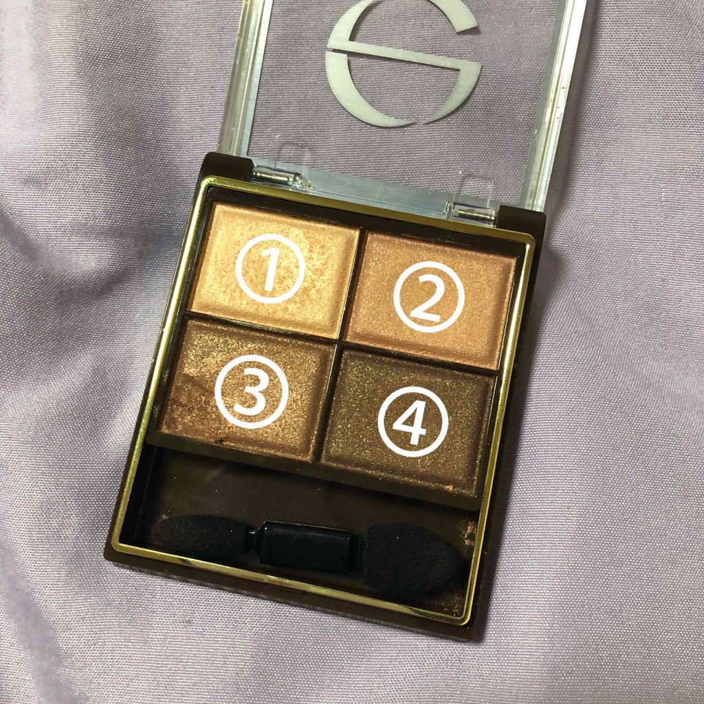 スキニーリッチシャドウ/excel/アイシャドウパレットを使ったクチコミ（2枚目）