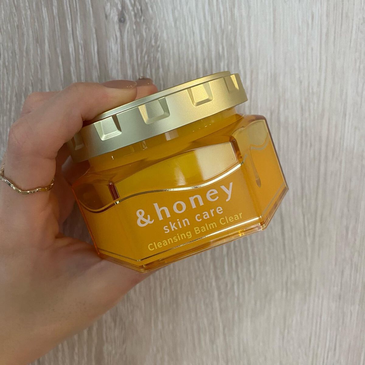 アンドハニー クレンジングバーム クリア/&honey/クレンジングバームを使ったクチコミ(1枚目)