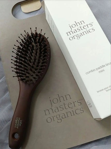 コンボパドルブラシ/john masters organics/ヘアブラシを使ったクチコミ(1枚目)