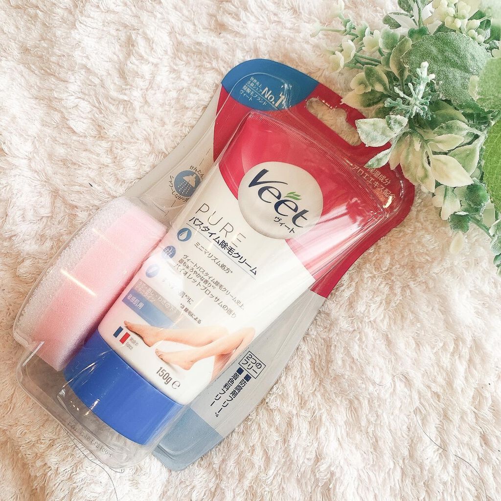 ヴィート ピュアバスタイム除毛クリーム 敏感肌用/Veet/除毛クリームを使ったクチコミ（2枚目）