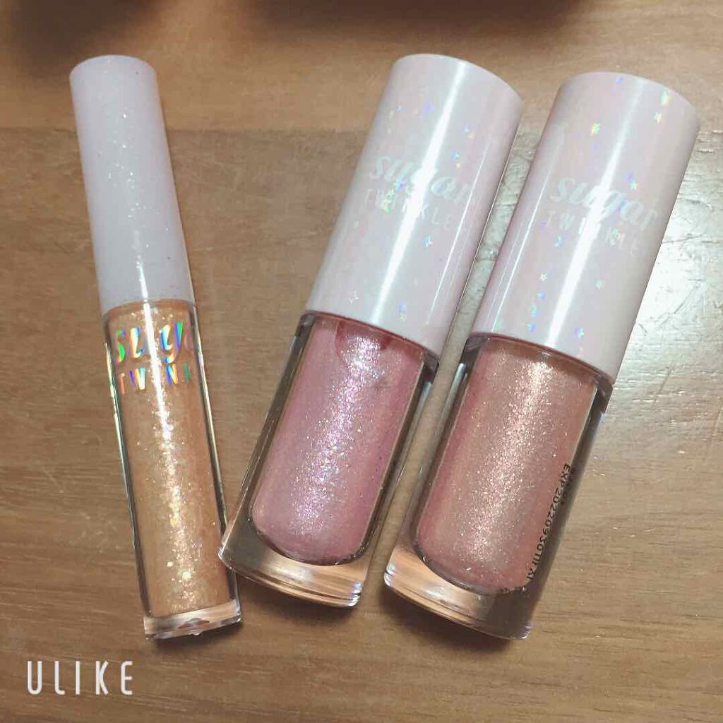 シュガー トゥインクル リキッド シャドウ/PERIPERA/リキッドアイシャドウを使ったクチコミ（1枚目）