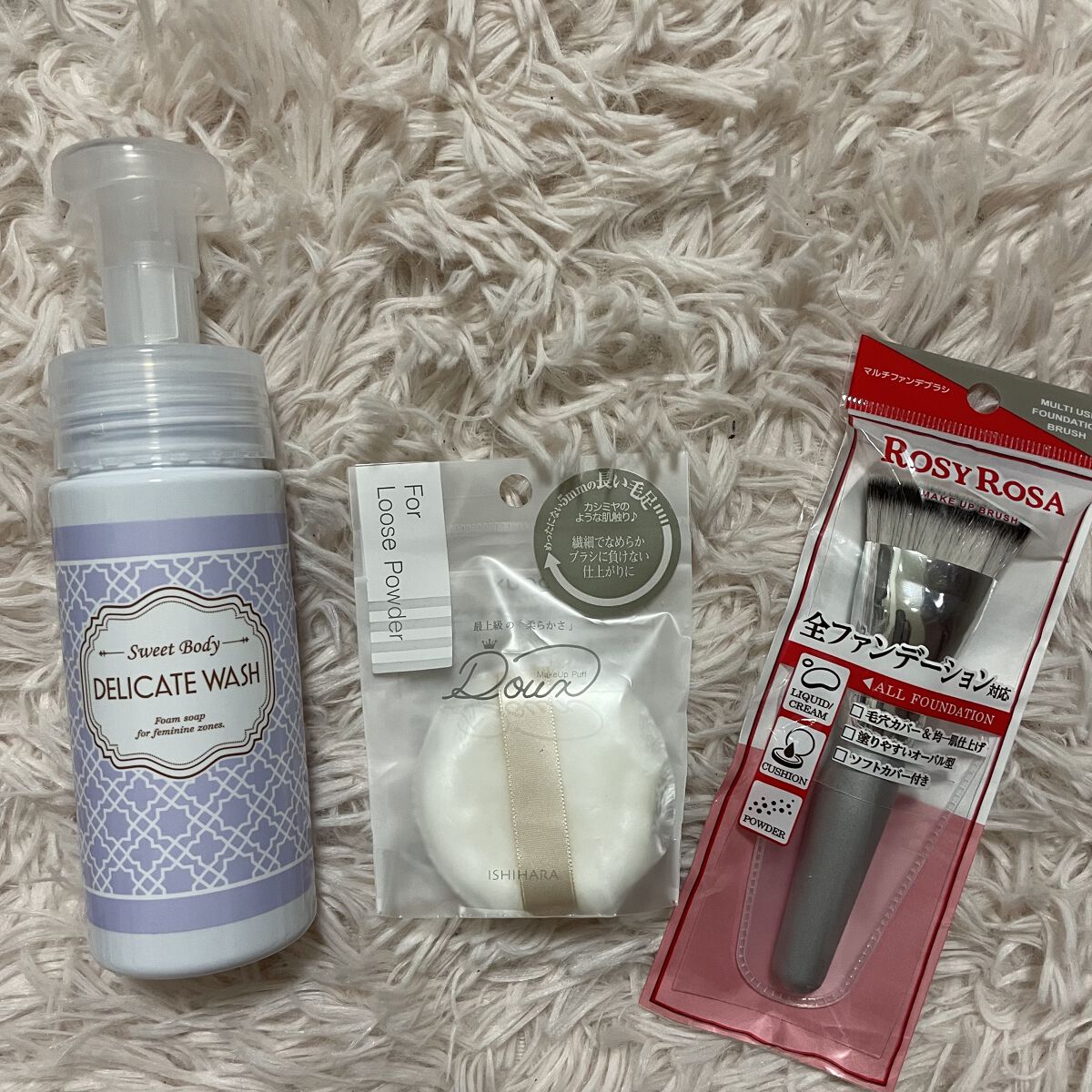 マルチファンデブラシ /ロージーローザ/メイクブラシを使ったクチコミ（1枚目）