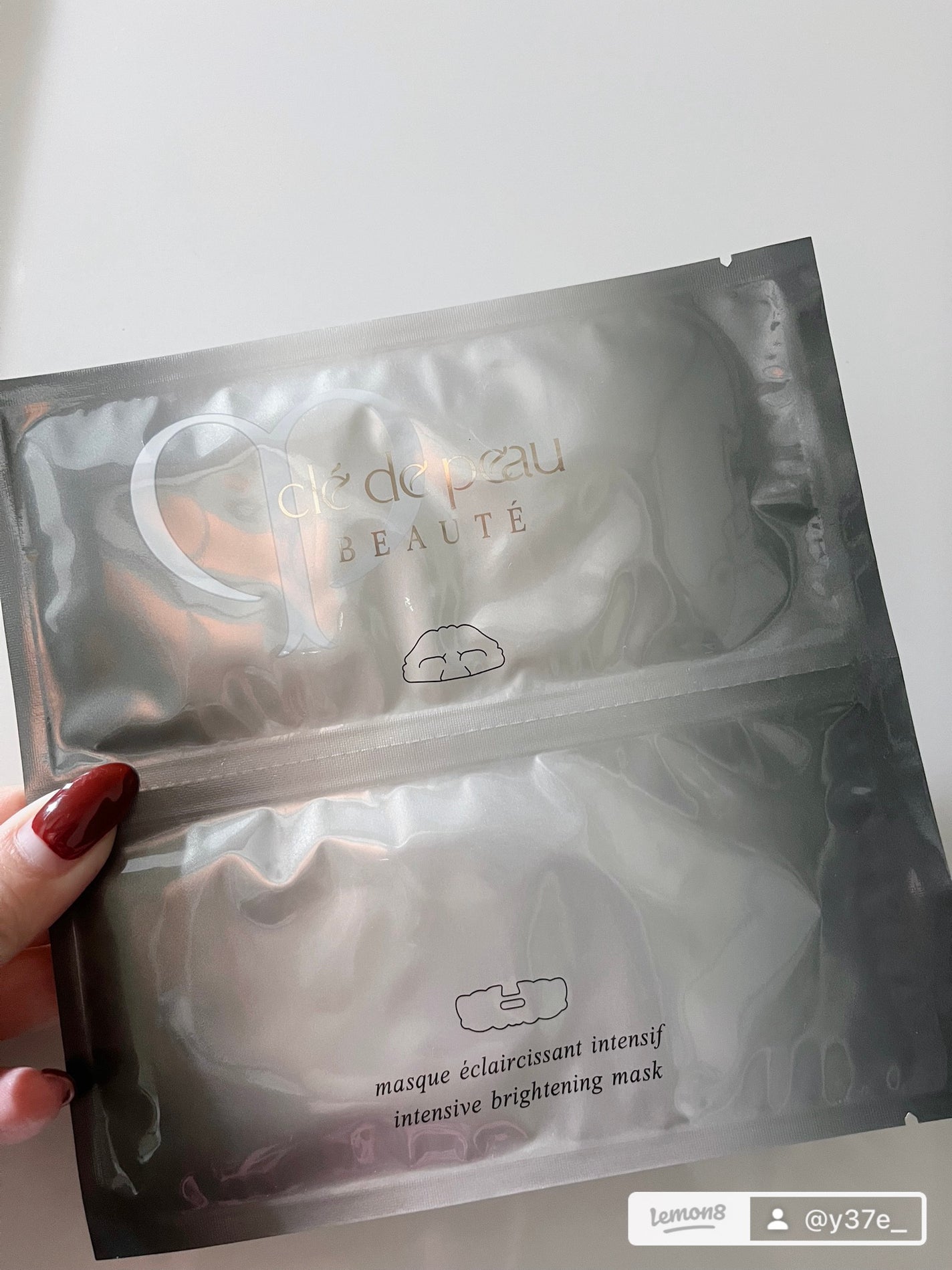 マスクエクレルシサン/クレ・ド・ポー ボーテ/シートマスク・パックを使ったクチコミ(2枚目)