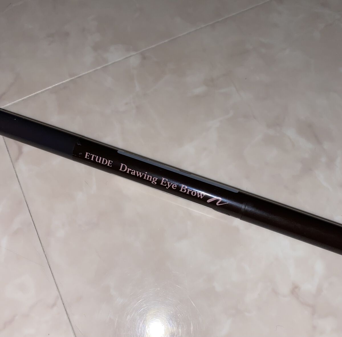 ドローイング アイブロウ ペンシル グレーブラウン/ETUDE/アイブロウペンシルを使ったクチコミ（1枚目）