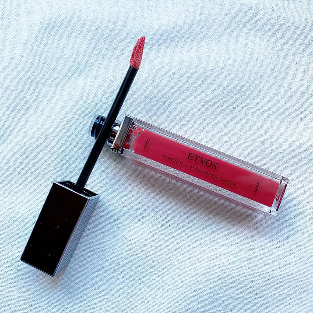 ミネラルリッププランパー シアー アップルレッド/エトヴォス/リッププランパーを使ったクチコミ（2枚目）