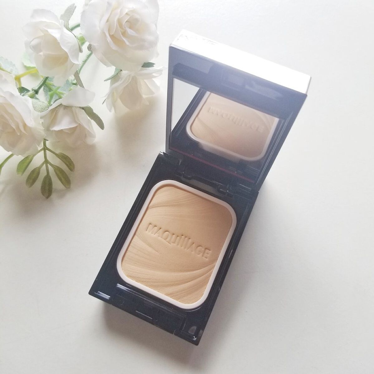 ドラマティックパウダリー EX/マキアージュ/パウダーファンデーションを使ったクチコミ（2枚目）