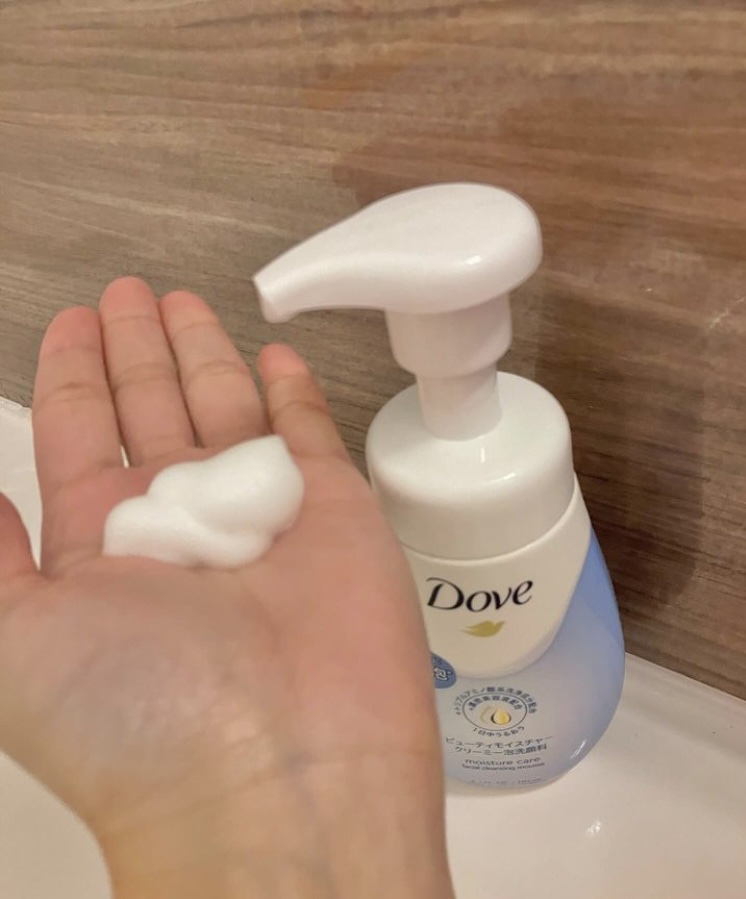 ビューティモイスチャー クリーミー泡洗顔料/ダヴ/泡洗顔を使ったクチコミ（2枚目）