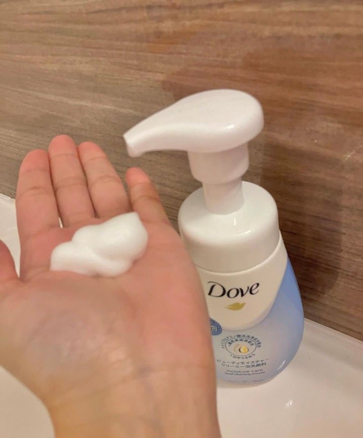 ビューティモイスチャー クリーミー泡洗顔料/ダヴ/泡洗顔を使ったクチコミ(2枚目)