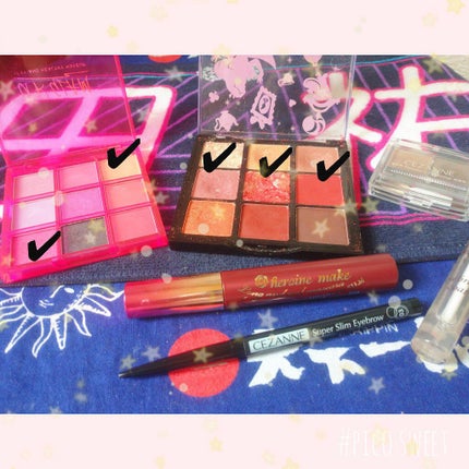 UR GLAM BLOOMING EYE COLOR PALETTE/U R GLAM/アイシャドウパレットを使ったクチコミ(2枚目)